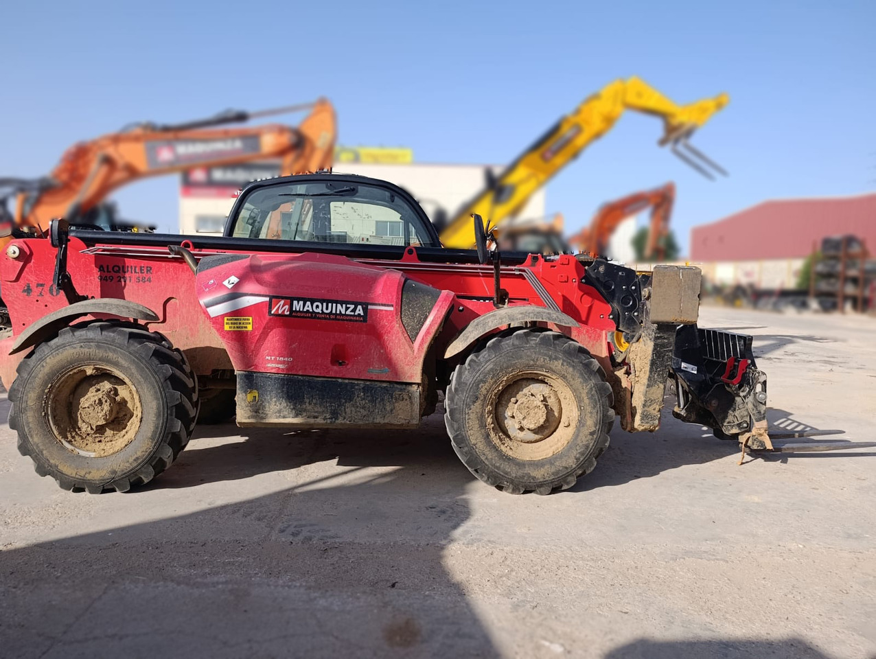 MANITOU MT1840 EASY 75D - Chariot télescopique: photos 2 MANITOU MT1840 EASY 75D - Chariot télescopique: photos 2