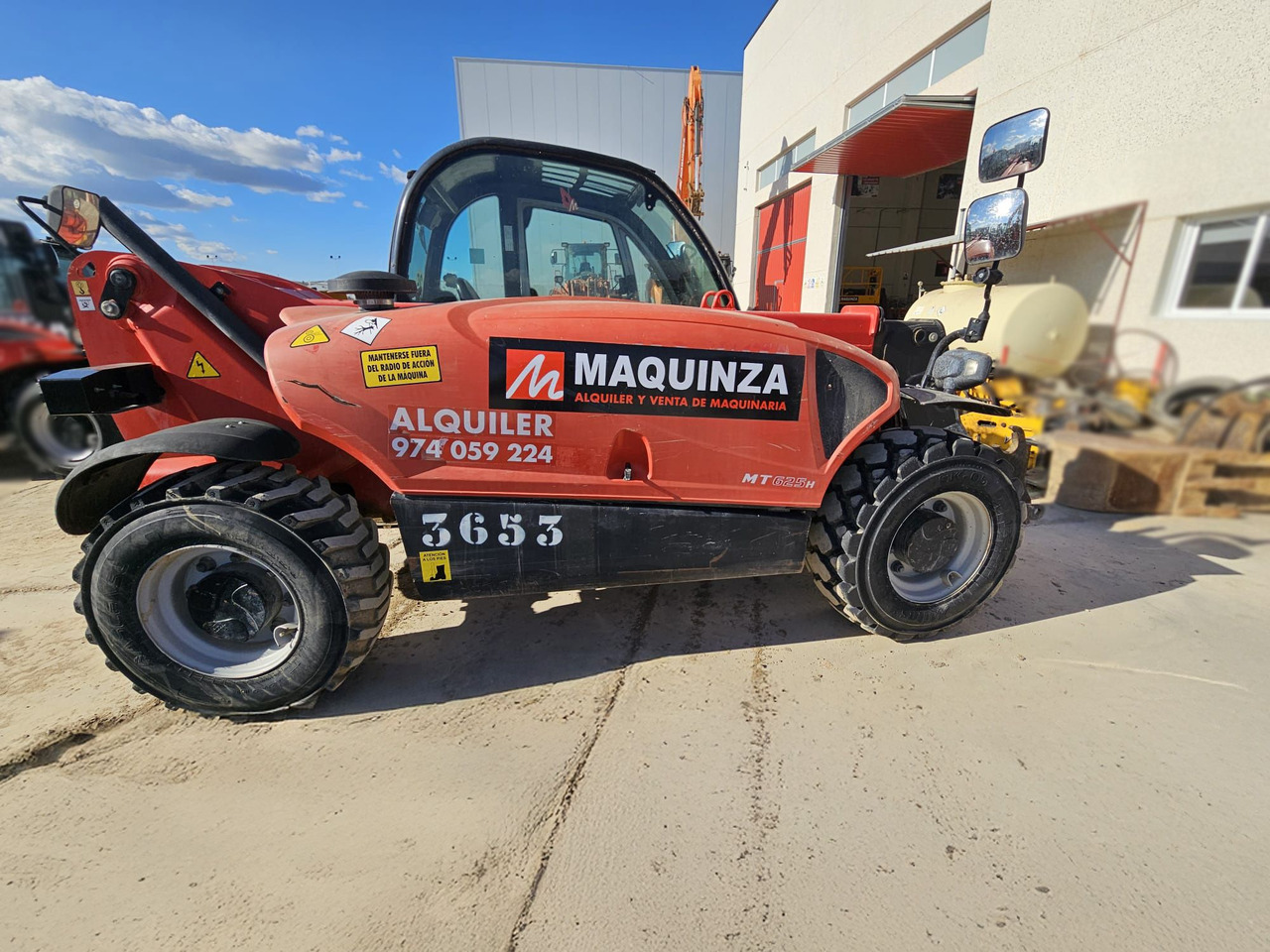 MANITOU MT625 H EASY - Chariot télescopique: photos 2 MANITOU MT625 H EASY - Chariot télescopique: photos 2
