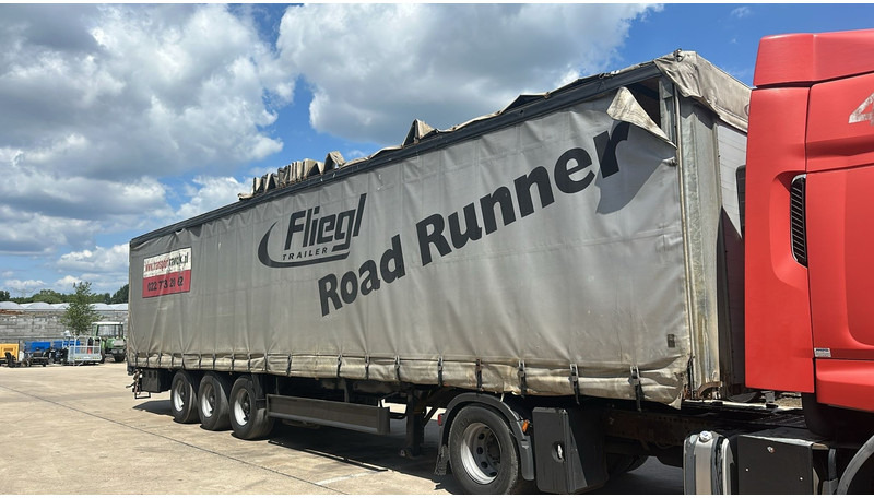 Fliegl SDS350 (BPW AXLES / DISC BRAKES) - Semi-remorque rideaux coulissants: photos 2 Fliegl SDS350 (BPW AXLES / DISC BRAKES) - Semi-remorque rideaux coulissants: photos 2