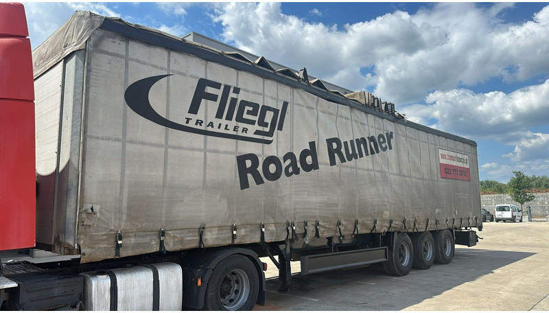 Fliegl SDS350 (BPW AXLES / DISC BRAKES) - Semi-remorque rideaux coulissants: photos 1 Fliegl SDS350 (BPW AXLES / DISC BRAKES) - Semi-remorque rideaux coulissants: photos 1
