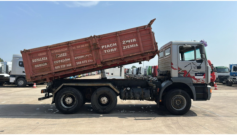 MAN 27.414 (STEEL SUSP. / 6 CYLINDER / TOP CONDITION / BIG AXLE) - Camion benne: photos 3 MAN 27.414 (STEEL SUSP. / 6 CYLINDER / TOP CONDITION / BIG AXLE) - Camion benne: photos 3