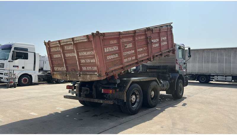 MAN 27.414 (STEEL SUSP. / 6 CYLINDER / TOP CONDITION / BIG AXLE) - Camion benne: photos 4 MAN 27.414 (STEEL SUSP. / 6 CYLINDER / TOP CONDITION / BIG AXLE) - Camion benne: photos 4