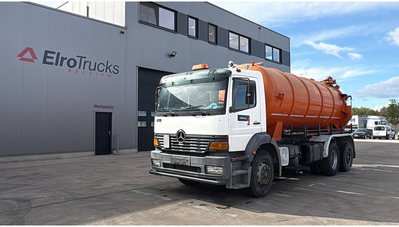 Mercedes-Benz Atego 2528 (14500L / LAMES DEVANT / 6X2 / BOITE MANUELLE) - Camion hydrocureur: photos 1 Mercedes-Benz Atego 2528 (14500L / LAMES DEVANT / 6X2 / BOITE MANUELLE) - Camion hydrocureur: photos 1