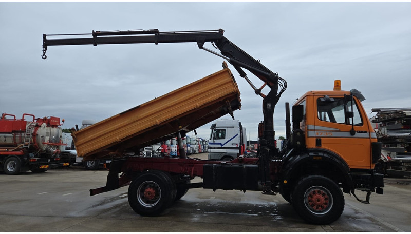 Mercedes-Benz SK 1735 (V8 2X TURBO / 4X4 / PARFAIT ETAT !!!! / GRUE / LAMES / GRAND PONT / TOP CONDITION !!!) - Camion benne, Camion grue: photos 4 Mercedes-Benz SK 1735 (V8 2X TURBO / 4X4 / PARFAIT ETAT !!!! / GRUE / LAMES / GRAND PONT / TOP CONDITION !!!) - Camion benne, Camion grue: photos 4
