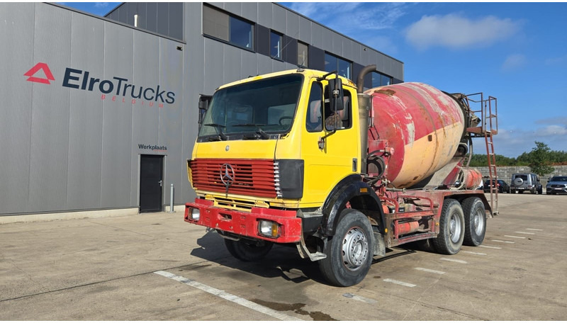 Mercedes-Benz SK 2527 (MALAXEUR / MIXER / POSSIBLE COMME CHASSIS / 6X4 / LAMES / GRAND PONT) - Camion malaxeur: photos 1 Mercedes-Benz SK 2527 (MALAXEUR / MIXER / POSSIBLE COMME CHASSIS / 6X4 / LAMES / GRAND PONT) - Camion malaxeur: photos 1