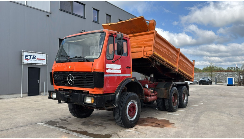 Camion benne Mercedes-Benz SK 2628 (GRAND PONT / LAMES / V8 / POMPE MANUELLE): photos 1