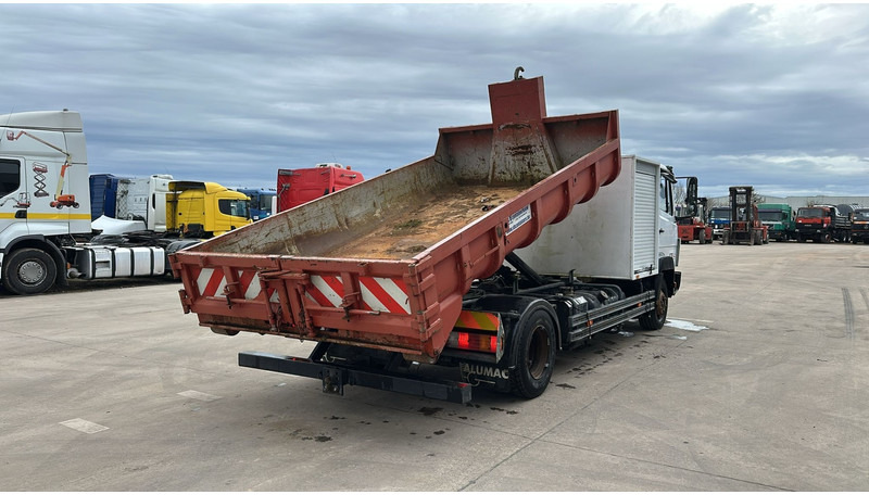 Camion ampliroll Mercedes-Benz SK 814 (BELGIAN TRUCK / HOOK / PERFECT CONDITION !!! / WITH CONTAINER / 363000 KM !!!! ): photos 6
