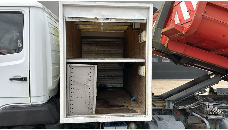Camion ampliroll Mercedes-Benz SK 814 (BELGIAN TRUCK / HOOK / PERFECT CONDITION !!! / WITH CONTAINER / 363000 KM !!!! ): photos 14