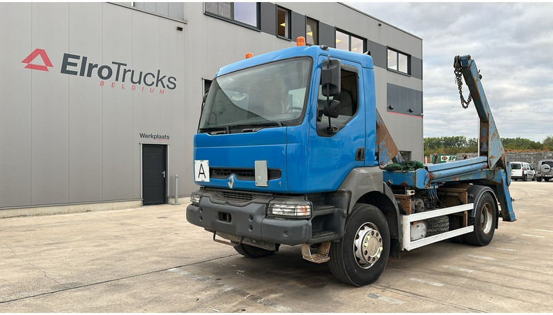 Renault KERAX (GRAND PONT / LAMES / PROPRE / BOITE MANUELLE / STEEL SUSP.) - Camion benne: photos 1 Renault KERAX (GRAND PONT / LAMES / PROPRE / BOITE MANUELLE / STEEL SUSP.) - Camion benne: photos 1