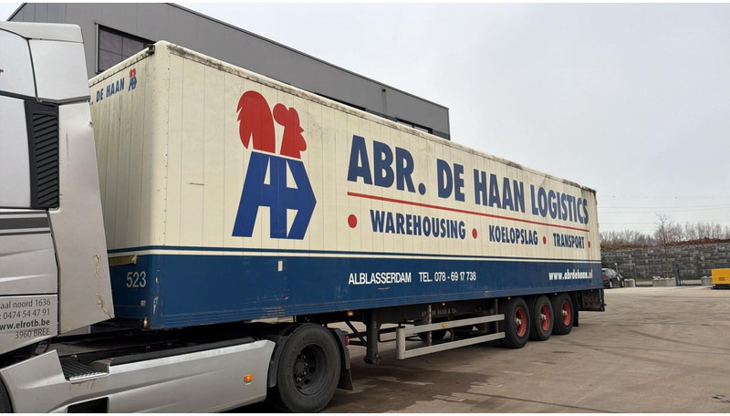 Smit 04/DA 03 (HOLLAND TRAILER / DRUM BRAKES / FREINS TAMBOURS) - Semi-remorque fourgon: photos 1 Smit 04/DA 03 (HOLLAND TRAILER / DRUM BRAKES / FREINS TAMBOURS) - Semi-remorque fourgon: photos 1