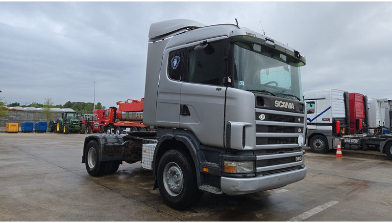 Scania 124 - 360 (POMPE MANUELLE / MANUAL PUMP / BOITE MANUELLE / MANUAL GEARBOX / AIRCO) - Tracteur routier: photos 3 Scania 124 - 360 (POMPE MANUELLE / MANUAL PUMP / BOITE MANUELLE / MANUAL GEARBOX / AIRCO) - Tracteur routier: photos 3