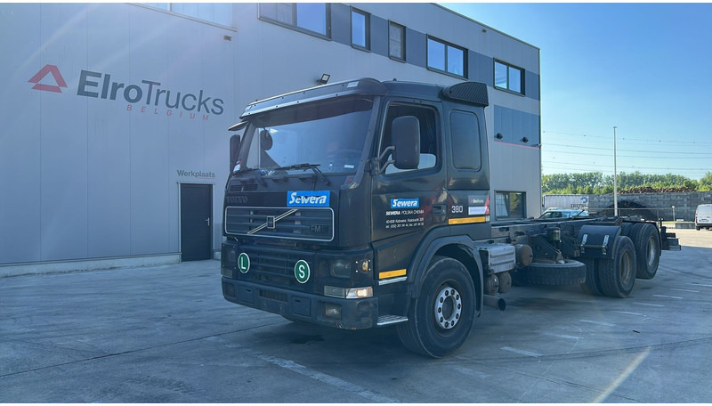 Châssis cabine Volvo FM 12 - 380 (FULL STEEL SUSP. / SUSP. LAMES / CHASSIS LONGUE / 10 TYRES / TRES BONNE ETAT): photos 1