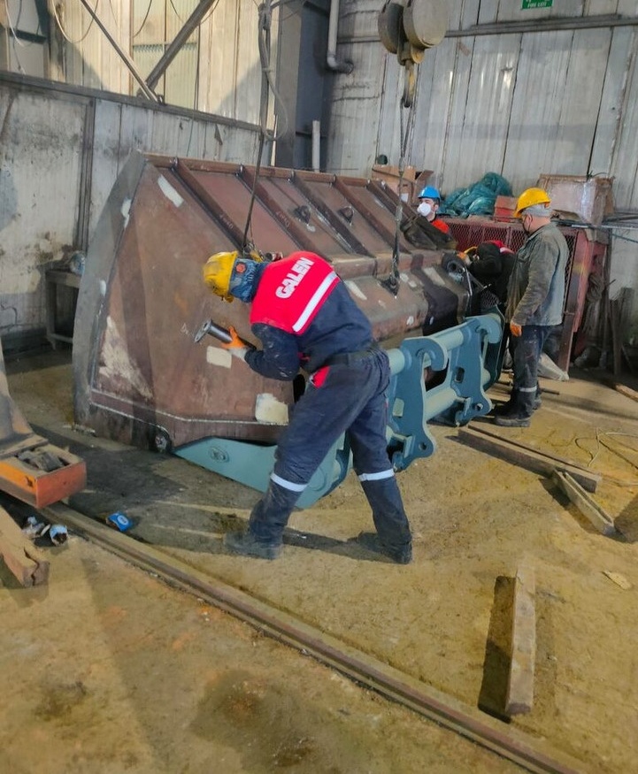 Hyundai HL760 High Dump Bucket(High Tip) - Godet pour chargeur: photos 5 Hyundai HL760 High Dump Bucket(High Tip) - Godet pour chargeur: photos 5