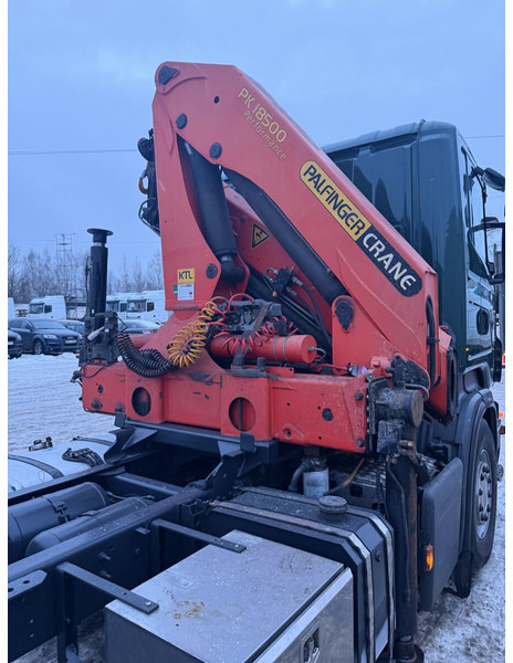 Scania R380 - Camion ampliroll, Camion grue: photos 5 Scania R380 - Camion ampliroll, Camion grue: photos 5