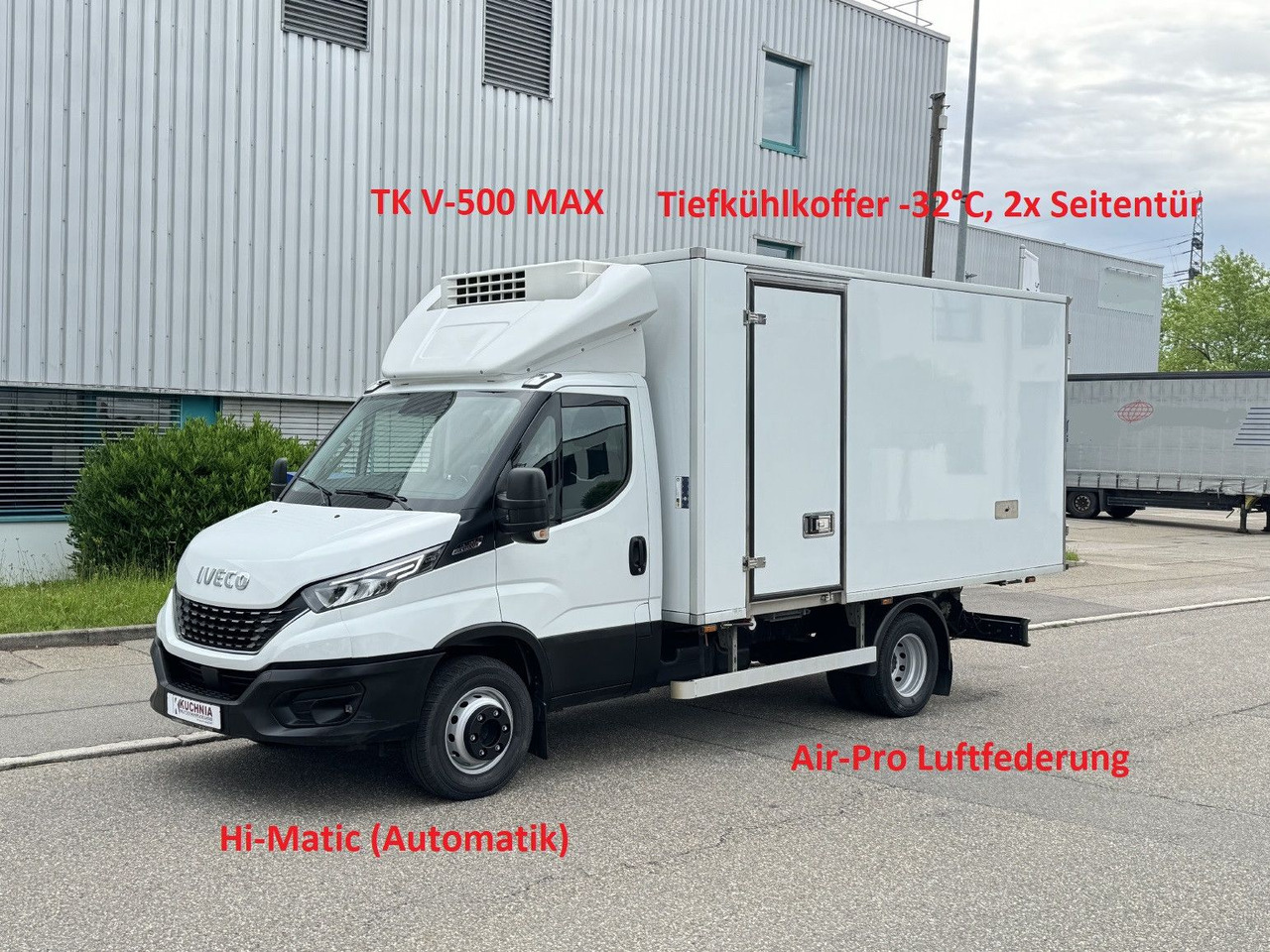 Iveco Daily 72-180 Tiefkühl TK V-500 -32°/+32° Air-Pro - Véhicule utilitaire frigorifique: photos 1 Iveco Daily 72-180 Tiefkühl TK V-500 -32°/+32° Air-Pro - Véhicule utilitaire frigorifique: photos 1