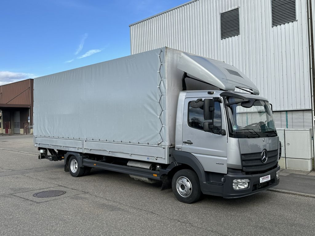 Mercedes-Benz Atego 823L Pritsche 7,2m LBW Klima Automatik - Véhicule utilitaire plateau baché: photos 1 Mercedes-Benz Atego 823L Pritsche 7,2m LBW Klima Automatik - Véhicule utilitaire plateau baché: photos 1