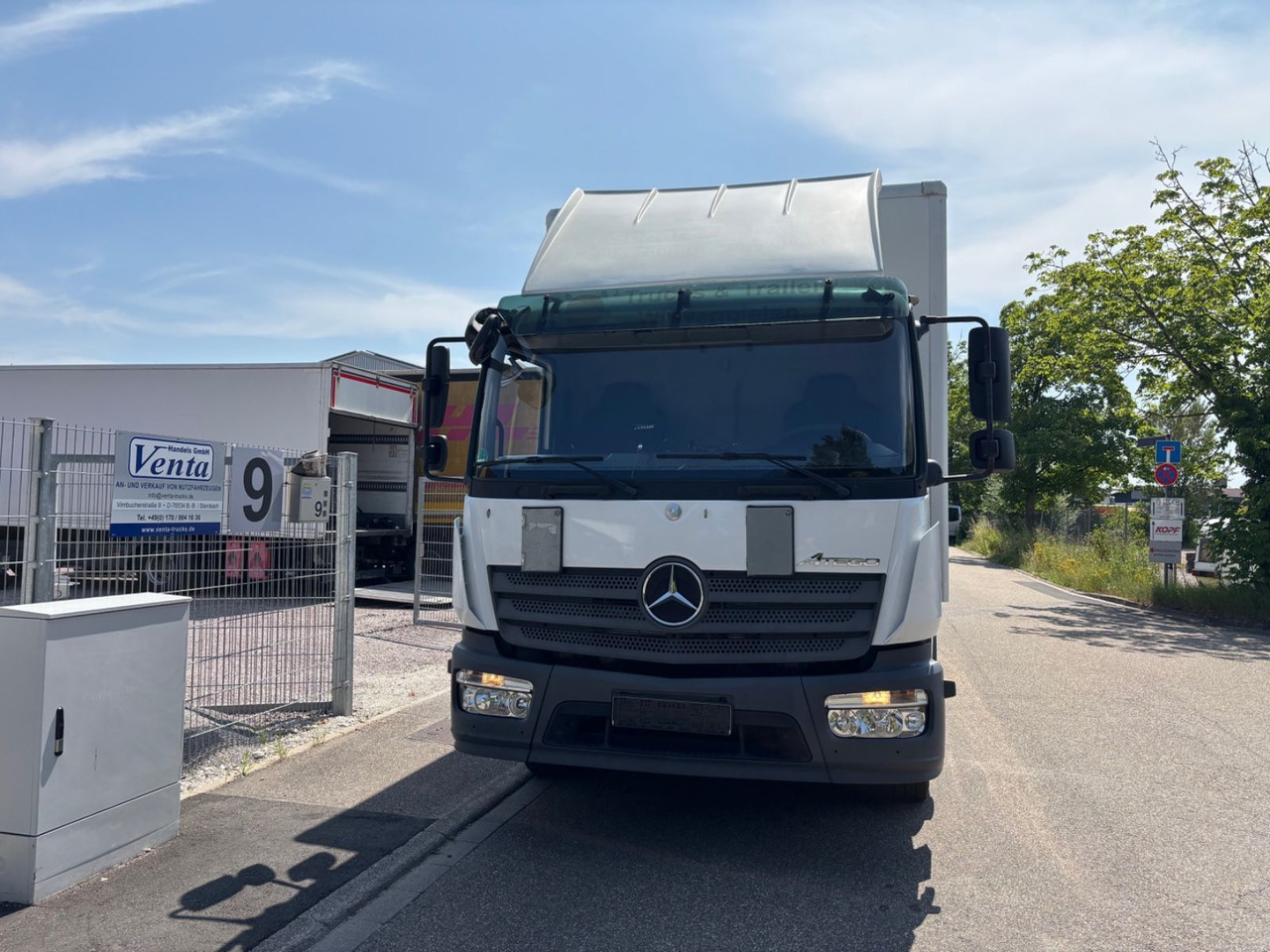 Mercedes-Benz Atego III 1227L, Euro-6 Klima, LBW - Camion fourgon: photos 2 Mercedes-Benz Atego III 1227L, Euro-6 Klima, LBW - Camion fourgon: photos 2