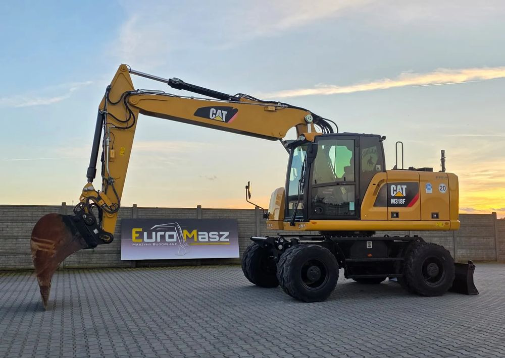 Caterpillar M318F, 2019 ROK, IMPORT NIEMCY - Pelle sur pneus: photos 1 Caterpillar M318F, 2019 ROK, IMPORT NIEMCY - Pelle sur pneus: photos 1