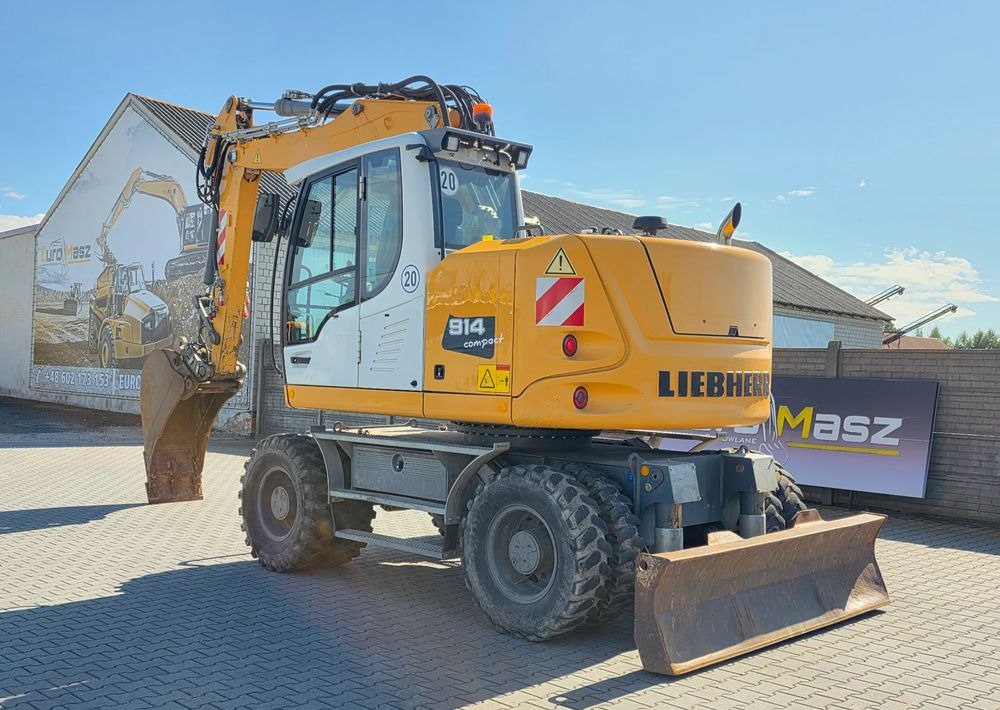 Liebherr A914 COMPACT, 2015 ROK, SW 48 szybkozłącze - Pelle sur pneus: photos 3 Liebherr A914 COMPACT, 2015 ROK, SW 48 szybkozłącze - Pelle sur pneus: photos 3