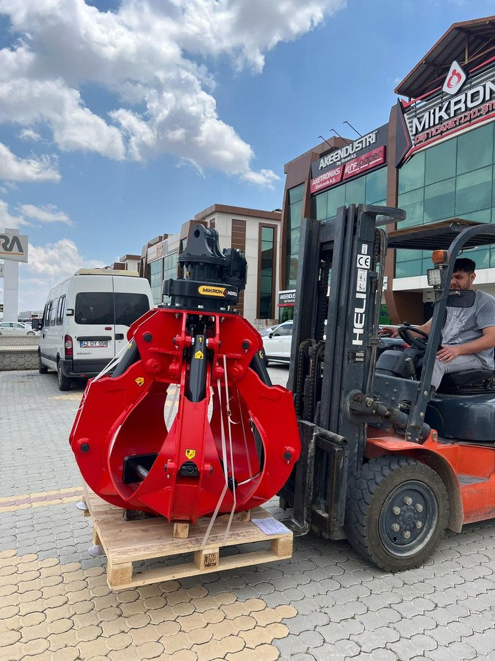 Orange Peel Scrap Grapple 0.6 - Grappin pour Pelle de manutention: photos 2 Orange Peel Scrap Grapple 0.6 - Grappin pour Pelle de manutention: photos 2