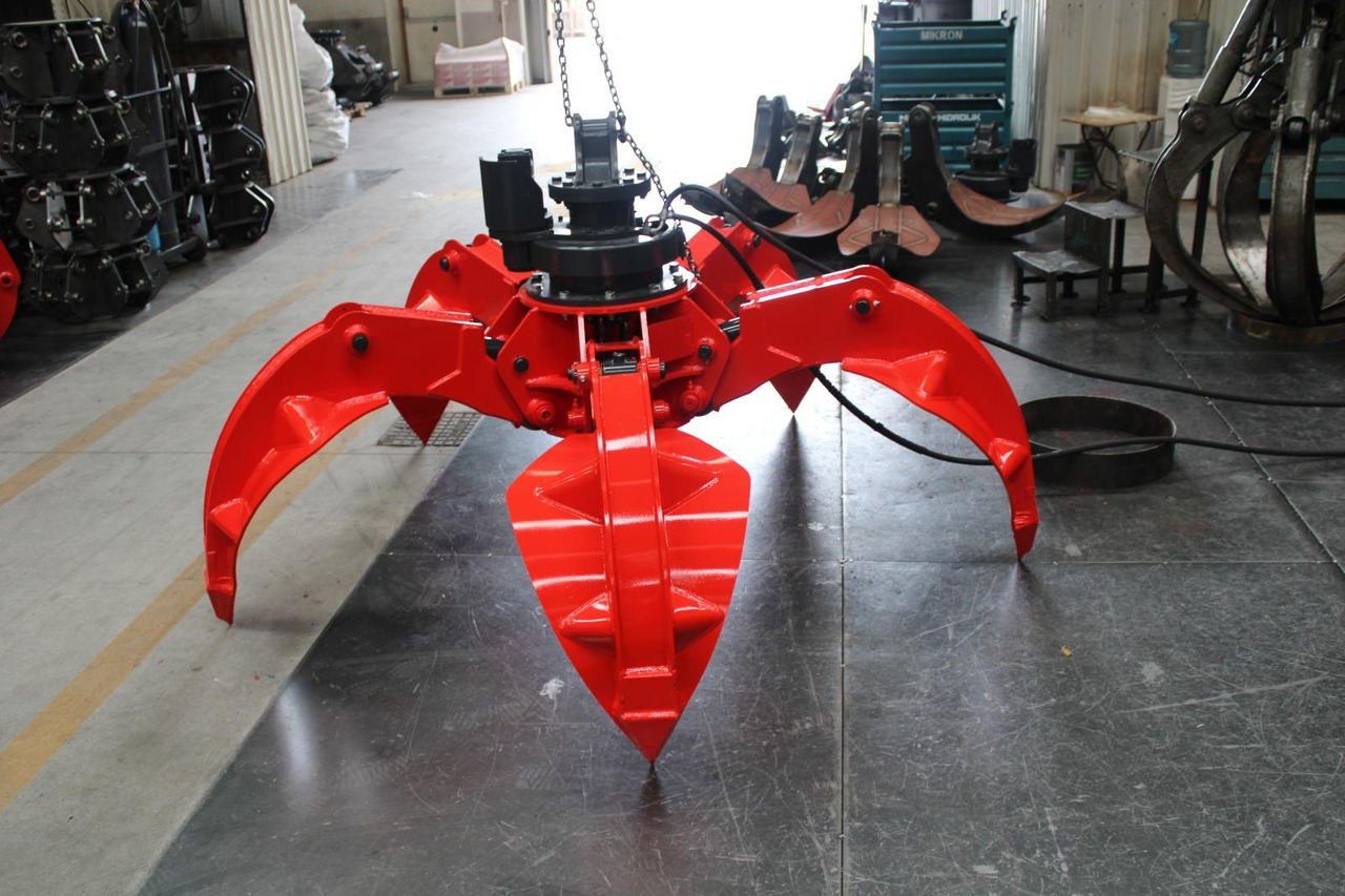 Orange Peel Scrap Grapple 0.6 - Grappin pour Pelle de manutention: photos 1 Orange Peel Scrap Grapple 0.6 - Grappin pour Pelle de manutention: photos 1