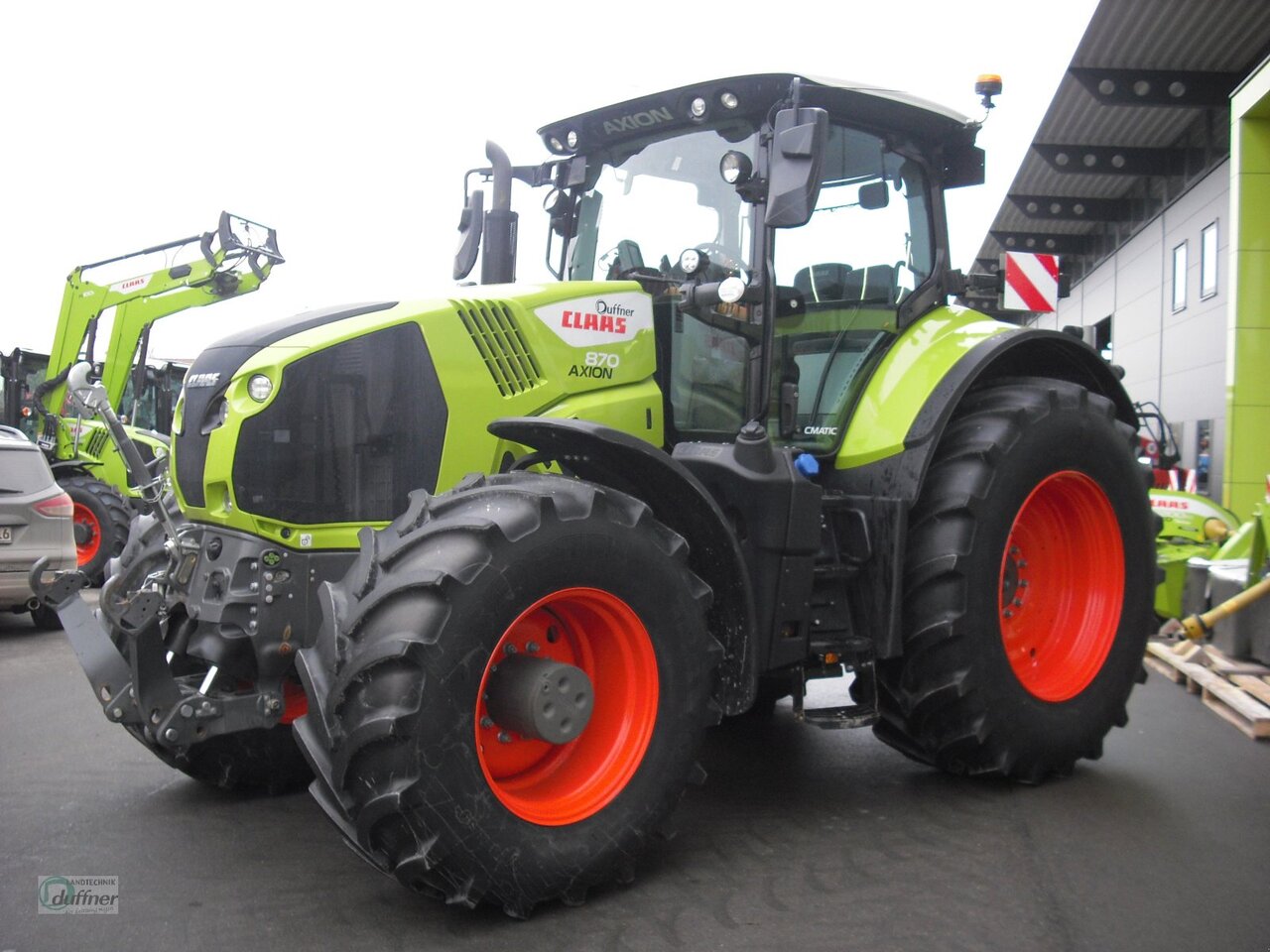 CLAAS Axion 870 CMATIC CEBIS - Tracteur agricole: photos 2 CLAAS Axion 870 CMATIC CEBIS - Tracteur agricole: photos 2