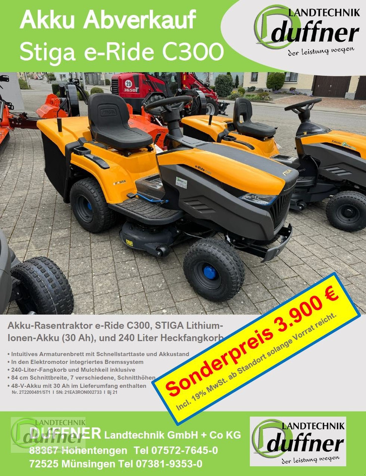 Stiga Stiga e-Ride C300 - Motofaucheuse: photos 2 Stiga Stiga e-Ride C300 - Motofaucheuse: photos 2