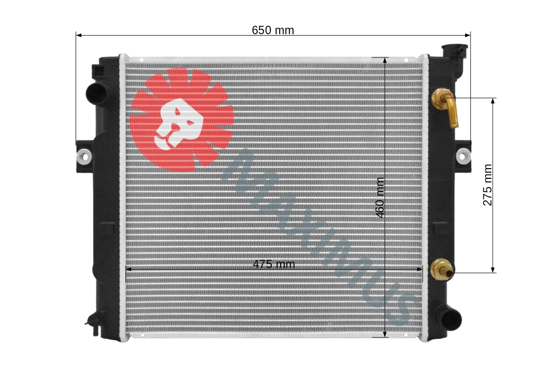 HYSTER FORKLIFT WÓZEK WIDŁOWY - Radiateur pour Chariot élévateur: photos 3 HYSTER FORKLIFT WÓZEK WIDŁOWY - Radiateur pour Chariot élévateur: photos 3