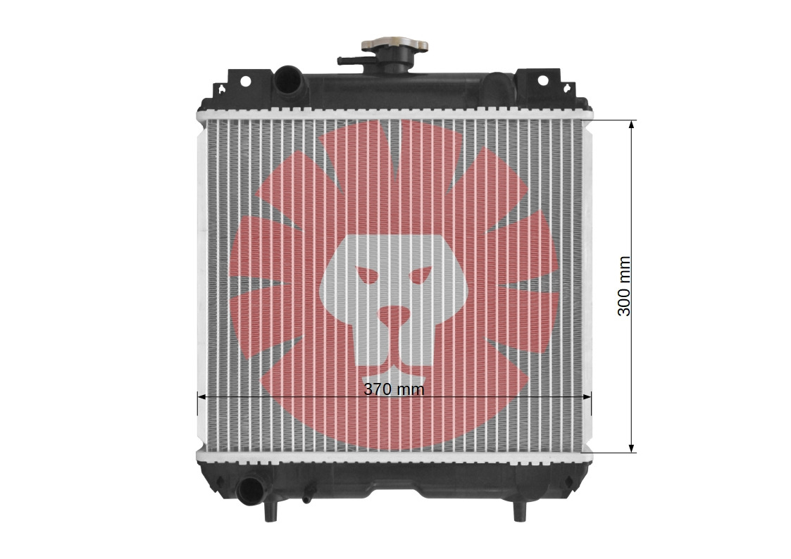 KUBOTA GB13 GB14 GB15 - Radiateur pour Micro tracteur: photos 3 KUBOTA GB13 GB14 GB15 - Radiateur pour Micro tracteur: photos 3