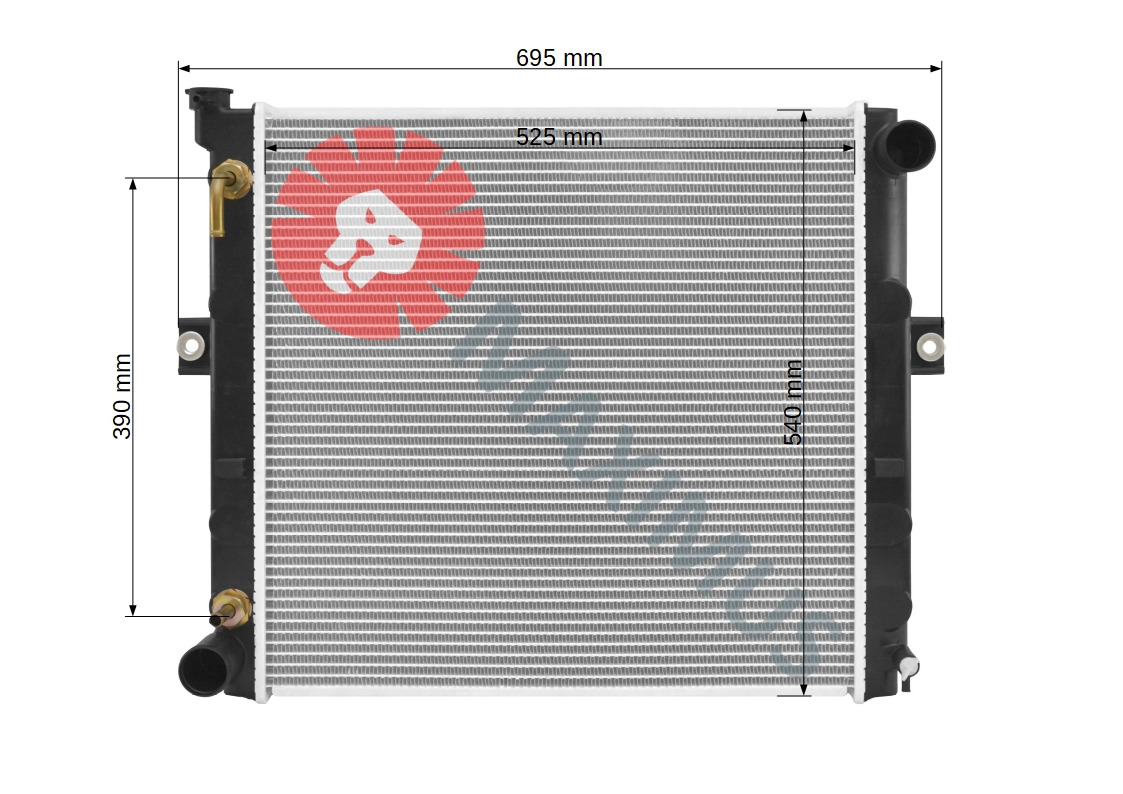 TOYOTA FORKLIFT WÓZEK WIDŁOWY - Radiateur pour Chariot élévateur: photos 3 TOYOTA FORKLIFT WÓZEK WIDŁOWY - Radiateur pour Chariot élévateur: photos 3