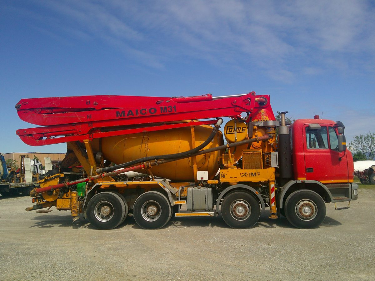 ASTRA HD7/C 84.45 COIME M31 - Camion malaxeur pompe: photos 2 ASTRA HD7/C 84.45 COIME M31 - Camion malaxeur pompe: photos 2
