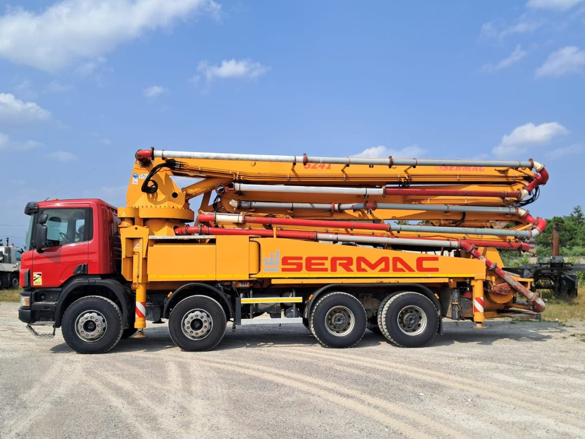 Scania P 114 380 SERMAC 5Z41 - Camion pompe: photos 4 Scania P 114 380 SERMAC 5Z41 - Camion pompe: photos 4
