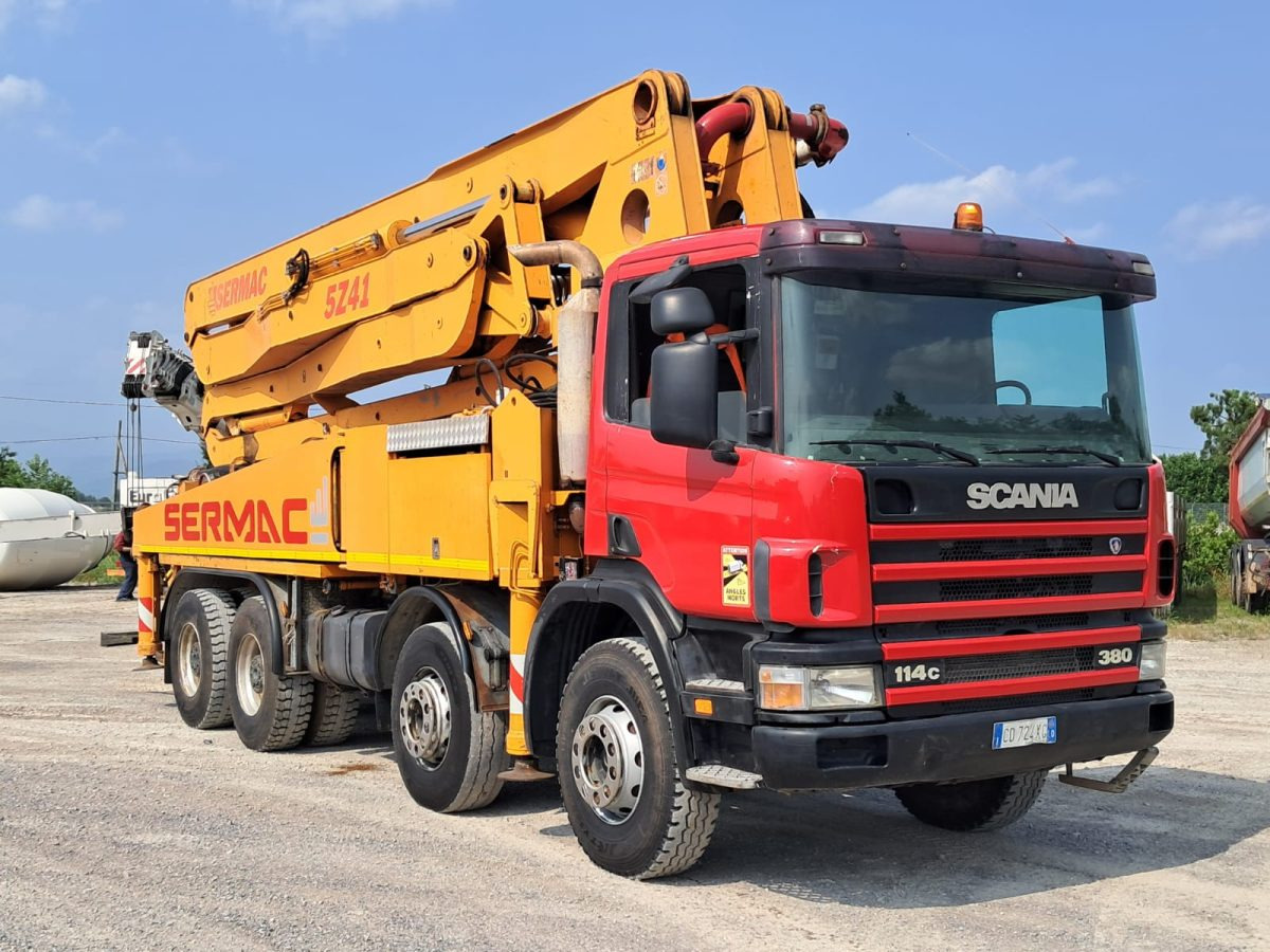 Scania P 114 380 SERMAC 5Z41 - Camion pompe: photos 3 Scania P 114 380 SERMAC 5Z41 - Camion pompe: photos 3