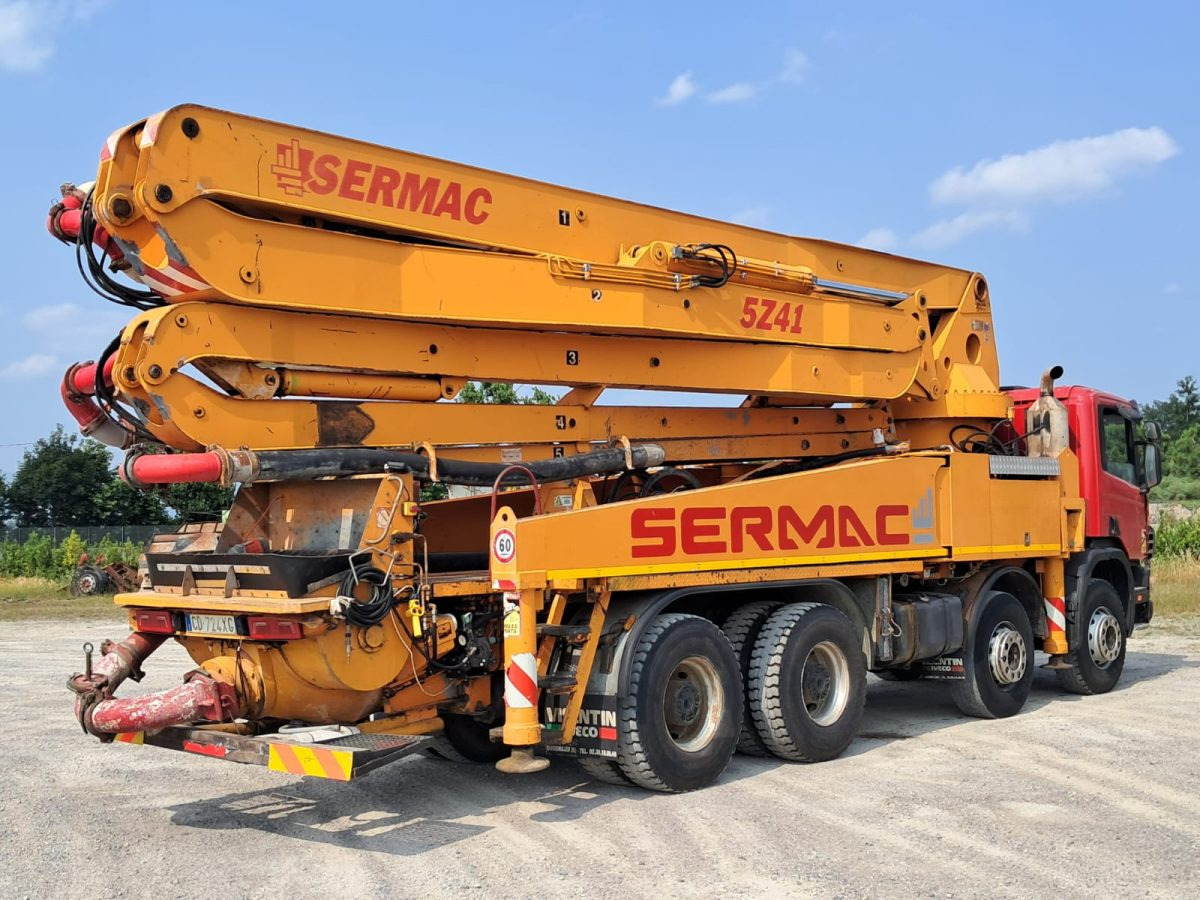 Scania P 114 380 SERMAC 5Z41 - Camion pompe: photos 5 Scania P 114 380 SERMAC 5Z41 - Camion pompe: photos 5