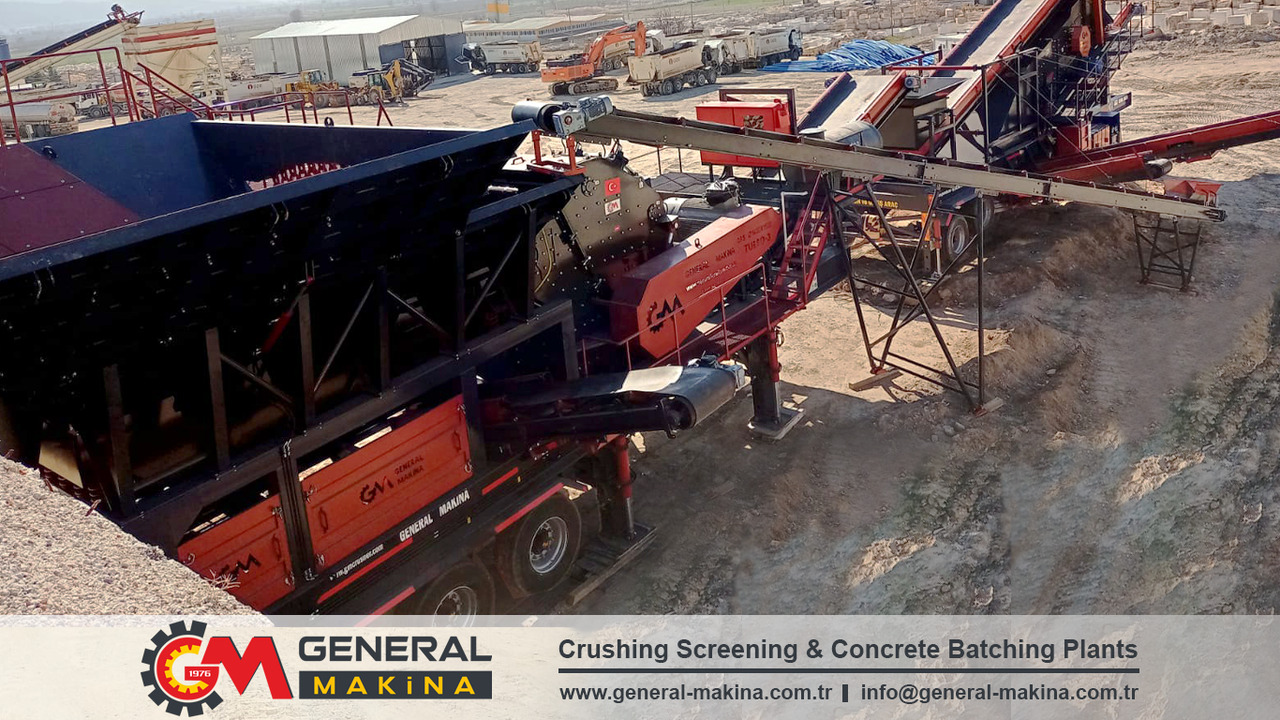 GENERAL MAKİNA Limestone Crushing Plant - Concasseur mobile: photos 2 GENERAL MAKİNA Limestone Crushing Plant - Concasseur mobile: photos 2