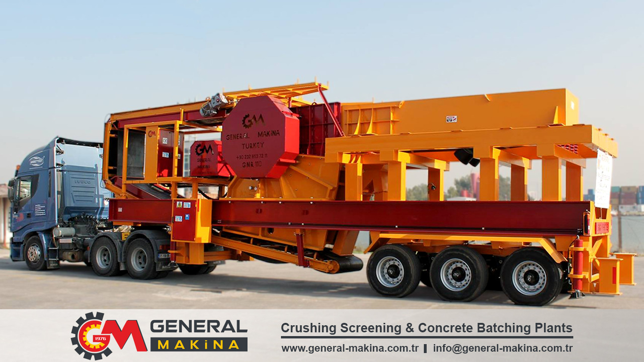GENERAL MAKİNA Mobile Crushing System With Jaw Crusher - Concasseur à mâchoires: photos 2 GENERAL MAKİNA Mobile Crushing System With Jaw Crusher - Concasseur à mâchoires: photos 2