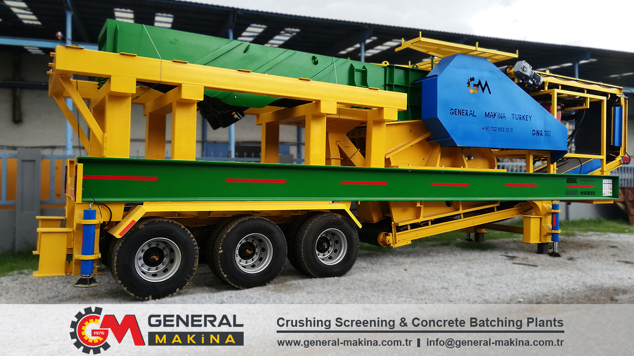 GENERAL MAKİNA Mobile Crushing System With Jaw Crusher - Concasseur à mâchoires: photos 4 GENERAL MAKİNA Mobile Crushing System With Jaw Crusher - Concasseur à mâchoires: photos 4