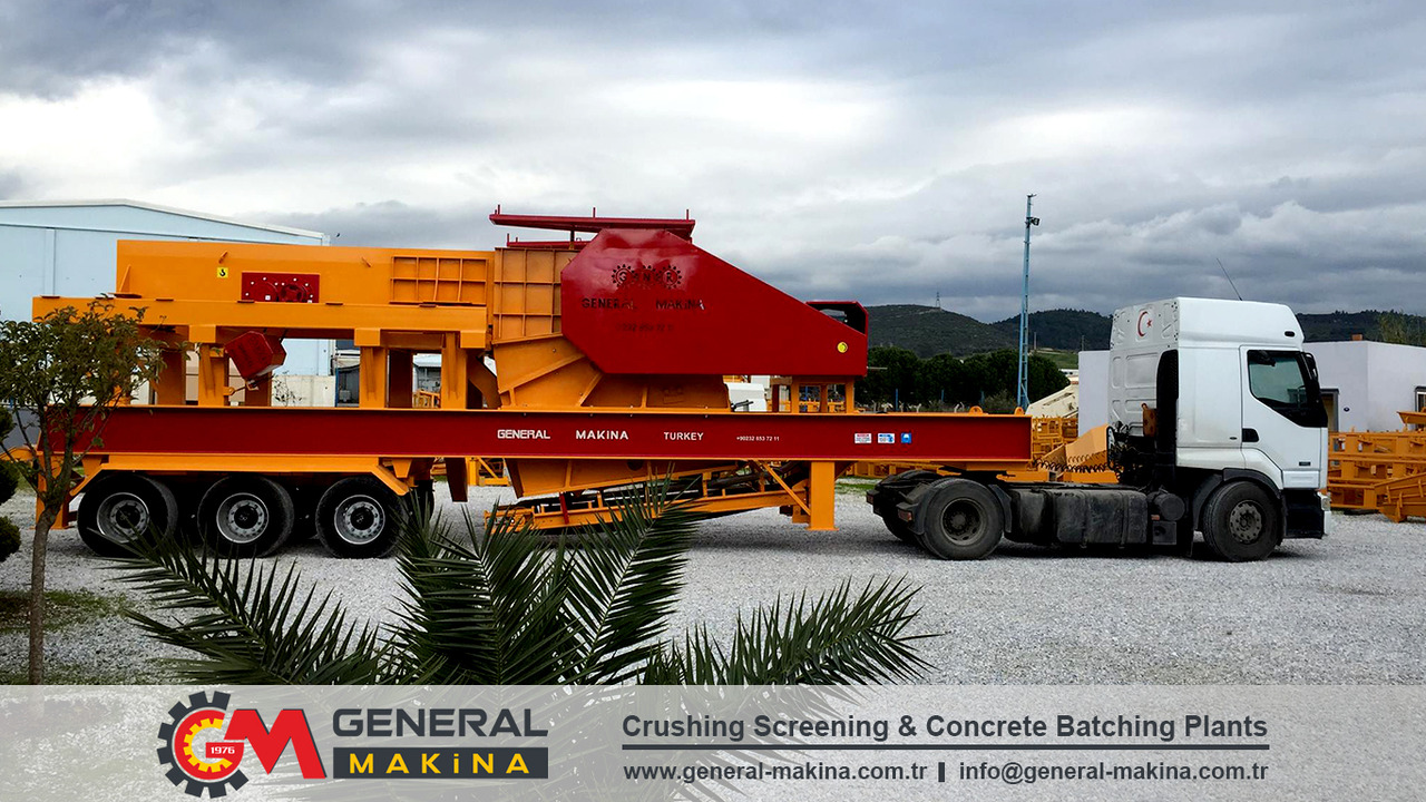 GENERAL MAKİNA Mobile Crushing System With Jaw Crusher - Concasseur à mâchoires: photos 3 GENERAL MAKİNA Mobile Crushing System With Jaw Crusher - Concasseur à mâchoires: photos 3