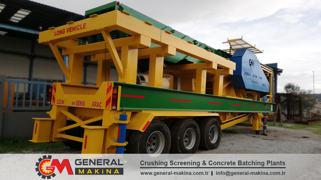 GENERAL MAKİNA Mobile Crushing System With Jaw Crusher - Concasseur à mâchoires: photos 5 GENERAL MAKİNA Mobile Crushing System With Jaw Crusher - Concasseur à mâchoires: photos 5