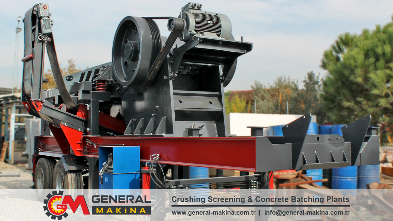 GENERAL MAKİNA Portable Hard Rock Crusher - Concasseur à mâchoires: photos 3 GENERAL MAKİNA Portable Hard Rock Crusher - Concasseur à mâchoires: photos 3