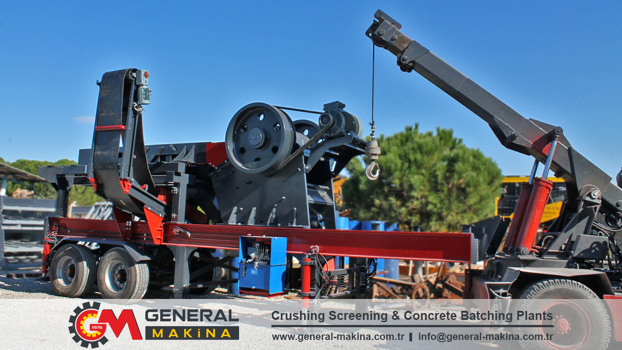 GENERAL MAKİNA Semi Mobile Crushing Plant - Concasseur à mâchoires: photos 2 GENERAL MAKİNA Semi Mobile Crushing Plant - Concasseur à mâchoires: photos 2