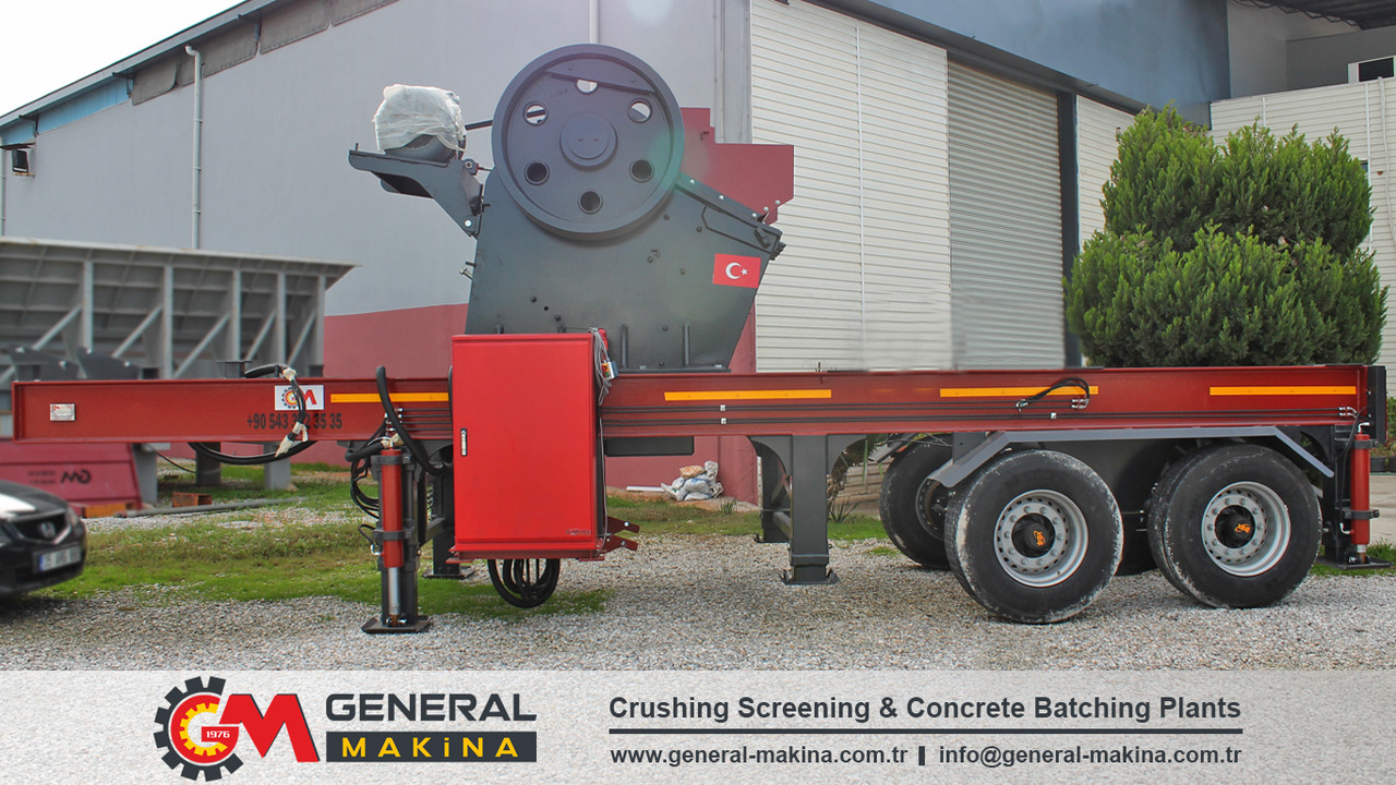 GENERAL MAKİNA Semi Mobile Crushing Plant - Concasseur à mâchoires: photos 4 GENERAL MAKİNA Semi Mobile Crushing Plant - Concasseur à mâchoires: photos 4