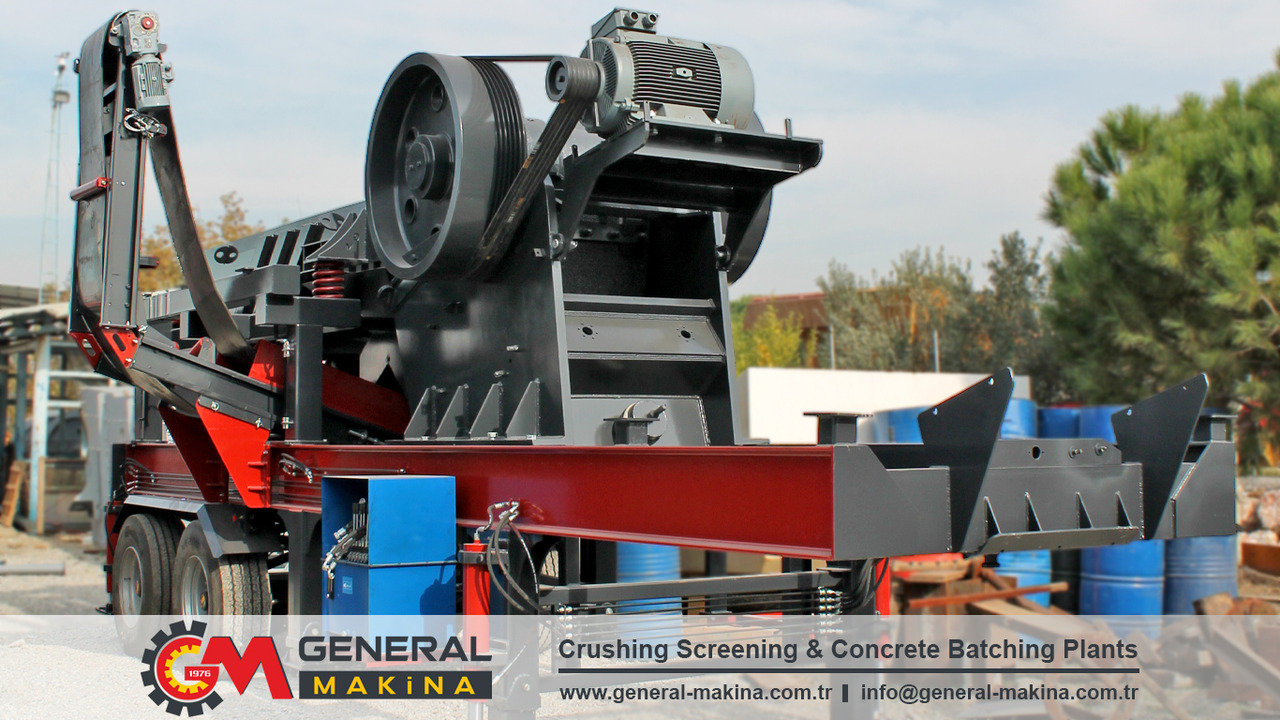 GENERAL MAKİNA Semi Mobile Crushing Plant - Concasseur à mâchoires: photos 3 GENERAL MAKİNA Semi Mobile Crushing Plant - Concasseur à mâchoires: photos 3