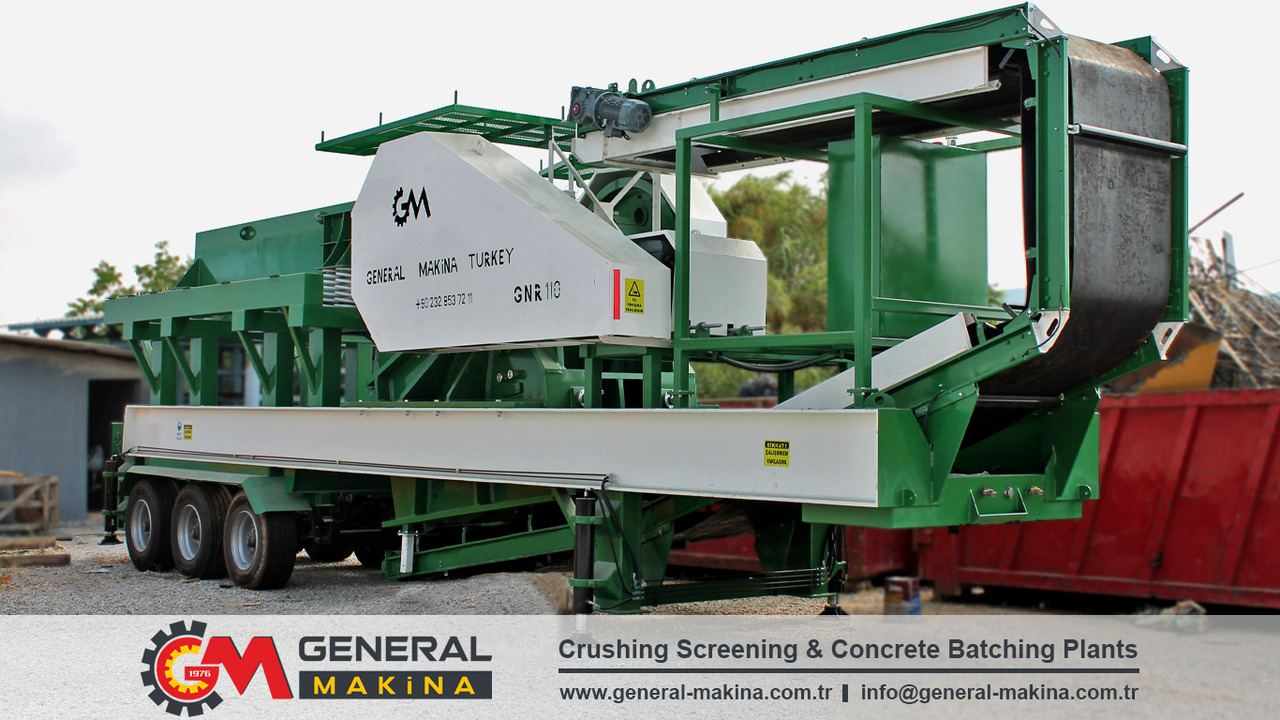GENERAL MAKİNA Semi Mobile Crushing Plant - Concasseur à mâchoires: photos 5 GENERAL MAKİNA Semi Mobile Crushing Plant - Concasseur à mâchoires: photos 5
