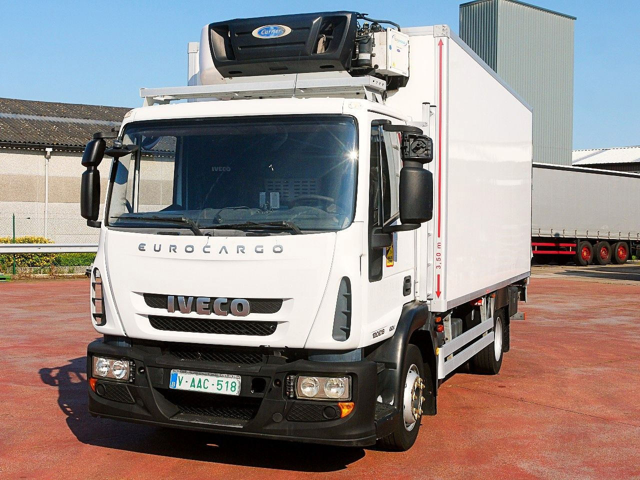 Iveco 120E18 EUROCARGO KUHLKOFFER CARRIER SUPRA 550 - Camion frigorifique: photos 5 Iveco 120E18 EUROCARGO KUHLKOFFER CARRIER SUPRA 550 - Camion frigorifique: photos 5