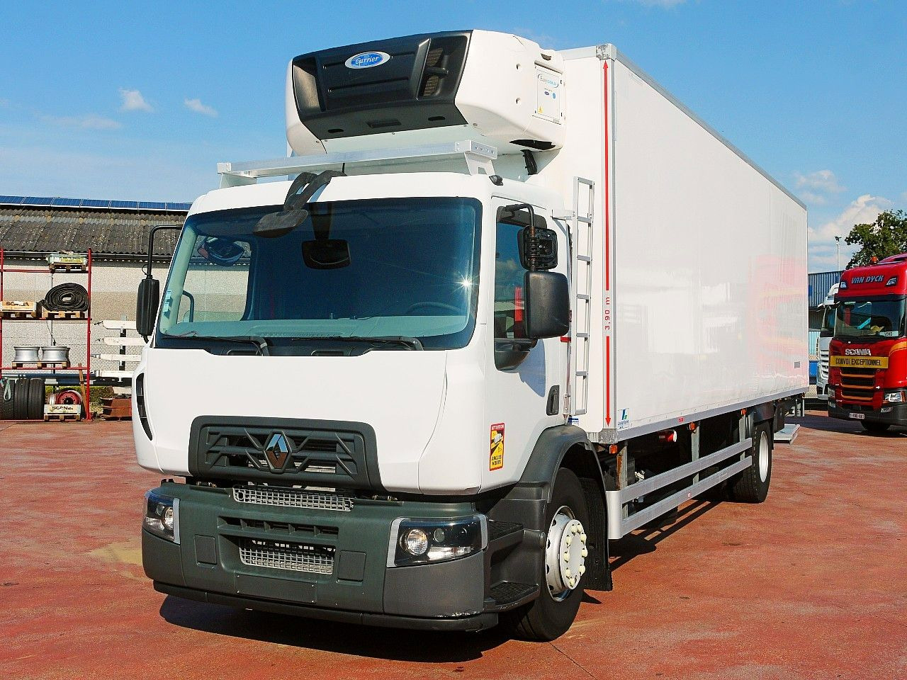 Renault D19.280 KUHLKOFFER CARRIER SUPRA 1150 MT - Camion frigorifique: photos 5 Renault D19.280 KUHLKOFFER CARRIER SUPRA 1150 MT - Camion frigorifique: photos 5