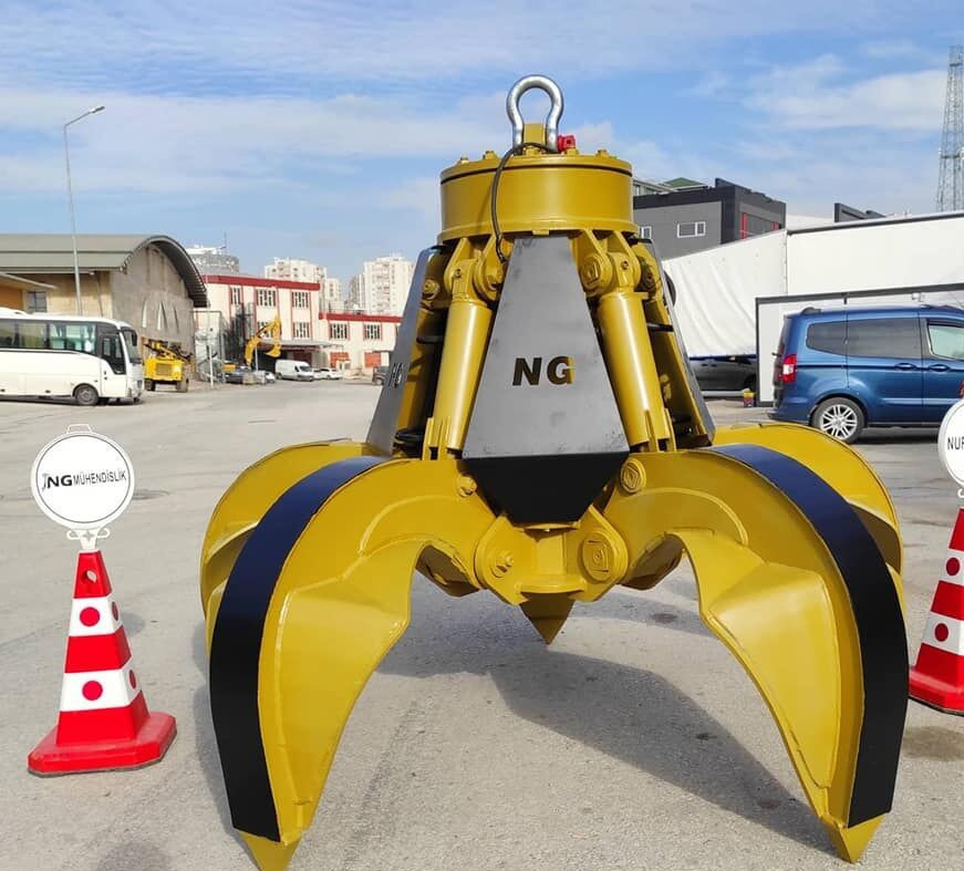 LIEBHERR ORANGE PEEL SCRAP GRABS - Grappin pour Pelle: photos 5 LIEBHERR ORANGE PEEL SCRAP GRABS - Grappin pour Pelle: photos 5