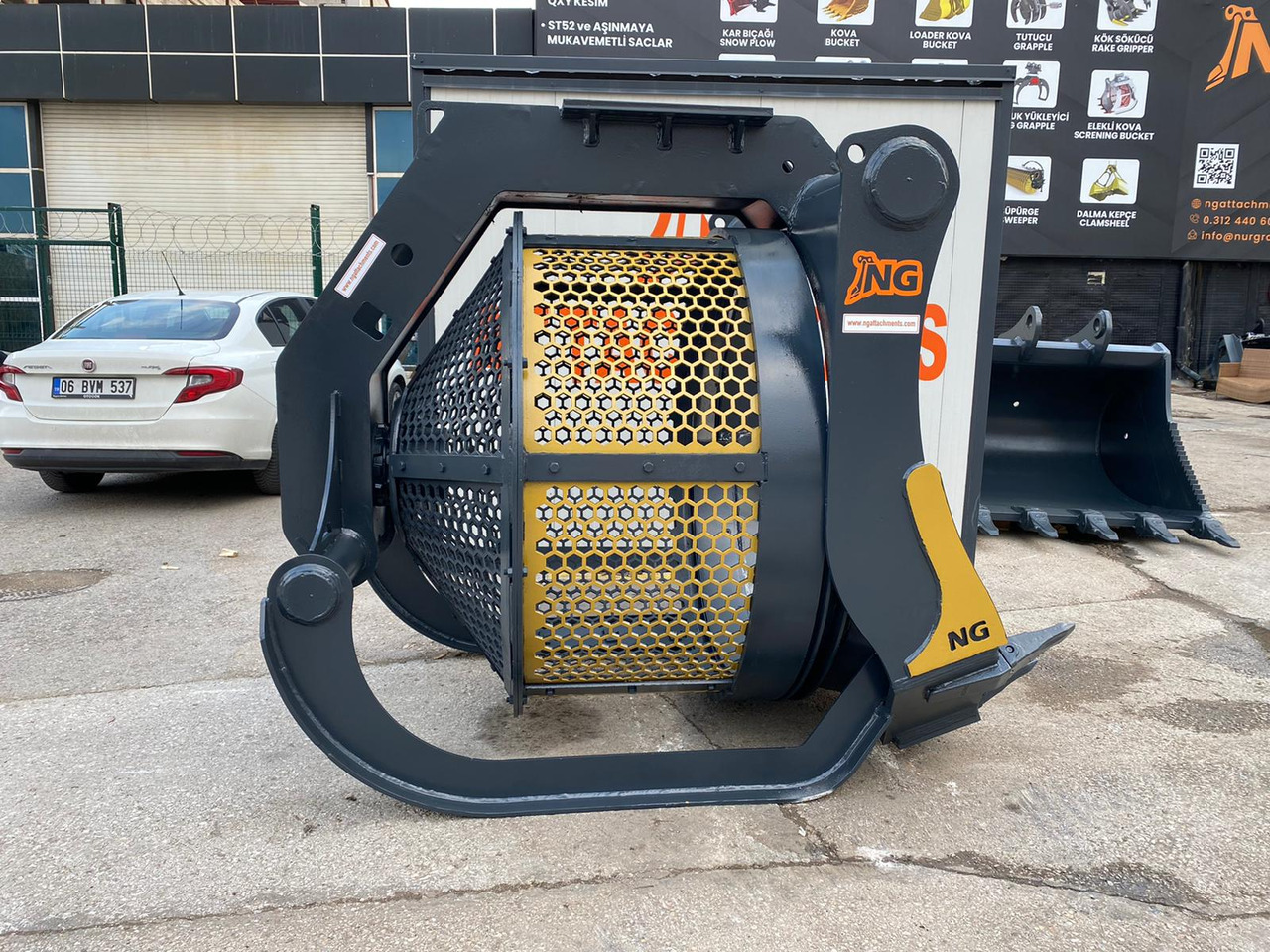 ROTARY SCREENING BUCKET - NG ATTACHMENTS - Godet pour Pelle: photos 5 ROTARY SCREENING BUCKET - NG ATTACHMENTS - Godet pour Pelle: photos 5