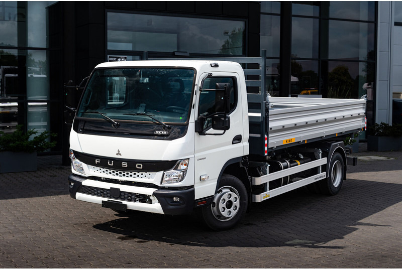 Mitsubishi Fuso 9C18 + KING 3-WAY TIPPER - Camion benne: photos 1 Mitsubishi Fuso 9C18 + KING 3-WAY TIPPER - Camion benne: photos 1