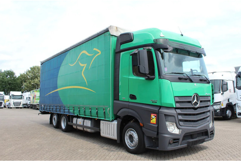 Mercedes-Benz Actros 2642 * EURO6 * 6X2 * - Camion à rideaux coulissants: photos 4 Mercedes-Benz Actros 2642 * EURO6 * 6X2 * - Camion à rideaux coulissants: photos 4
